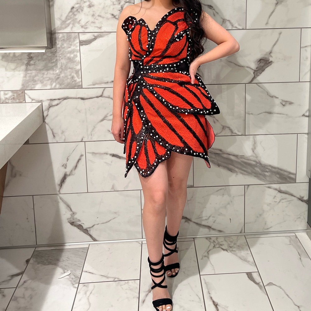 Butterflies dress